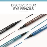 Bourjois Ultra Slim Waterproof Liner - Водостойкий карандаш для глаз, 1 мл, оттенок Blue Electric — фото 5