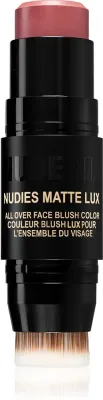 Nudestix Nudies Matte Lux - Многофункциональный косметический продукт для макияжа глаз, губ и лица., 7 г, оттенок Rosy Posy