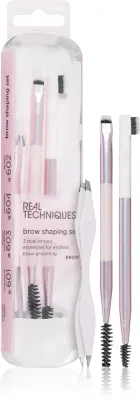 Real Techniques Original Collection Brow - Палетка для коррекции бровей, 3 шт