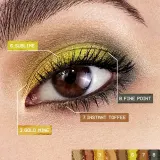 Smashbox Always On Mood Board Eye Shadow Palette - Палетка теней для век, 6 г, оттенок Earthy Vibes — фото 5