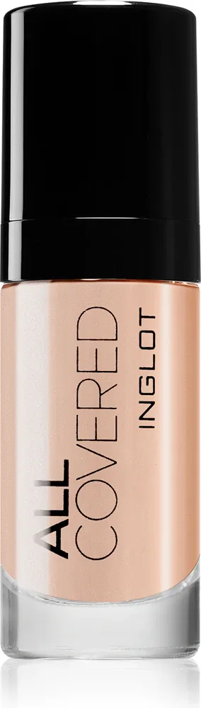 Inglot All Covered - Тональная основа: травялый подклад, 30 мл, оттенок LC 010