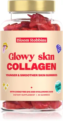 Bloom Robbins Glowy skin COLLAGEN - Жевательные мармеладки, придающие коже сияющий вид, 40 шт