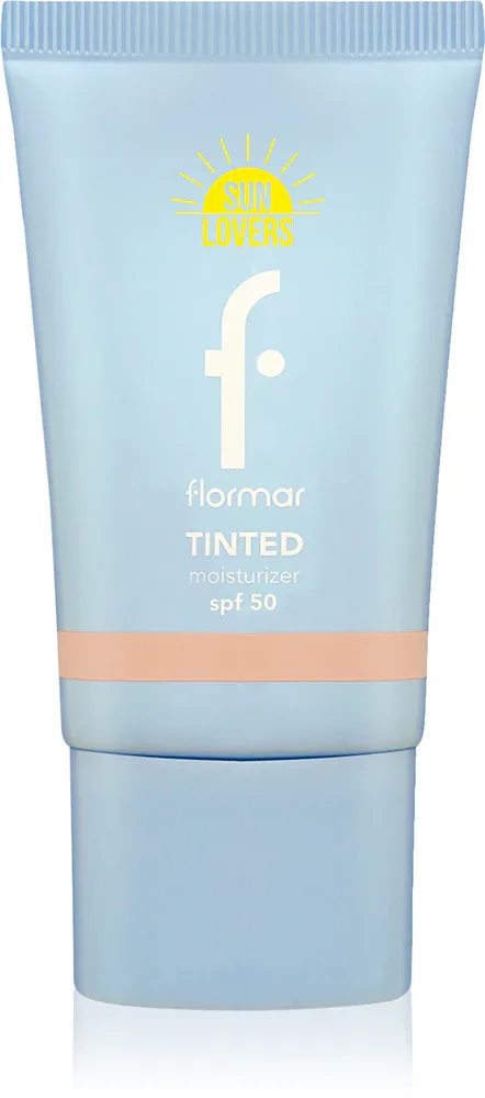 flormar Tinted Moisturizer SPF 50 - Тонизирующий увлажняющий крем Sand, 30 мл, оттенок Soft Beige