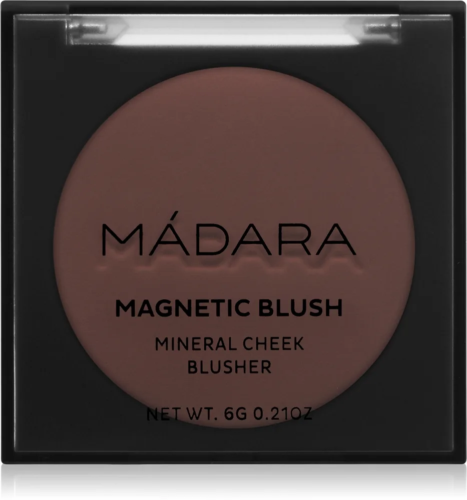 MÁDARA Magnetic Blush - Пудровая румяна, 6 г, оттенок Bare Blossom