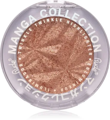 Rude Cosmetics Manga Collection Twinkle Twinkle Highlighter - Пудровый компактный хайлайтер, 4 г