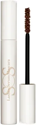 Clarins SOS Lashes Serum Mascara - Питательная тушь для ресниц, удлиняющая и увеличивающая объем, 8 мл