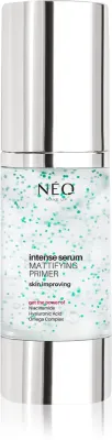 NEO MAKE UP Intense Serum Mattifying Primer - Матирующая база под макияж для выравнивания кожи и уменьшения пор, 30 мл