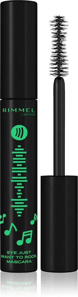 Rimmel Full Volume - Тушь для ресниц, добавляющая объем, экстра черная оттенок Extreme Black, 8 ml