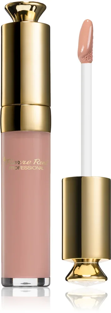 Pierre Rene Cover Gloss - Блеск для губ no.04 Rosy Nude, 8 мл, оттенок no.08 Soft Biscotti