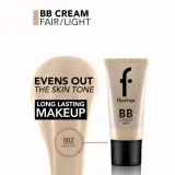 flormar BB Cream - Крем BB с увлажняющим действием SPF 20, 35 мл, оттенок 02 Fair/Light — фото 3