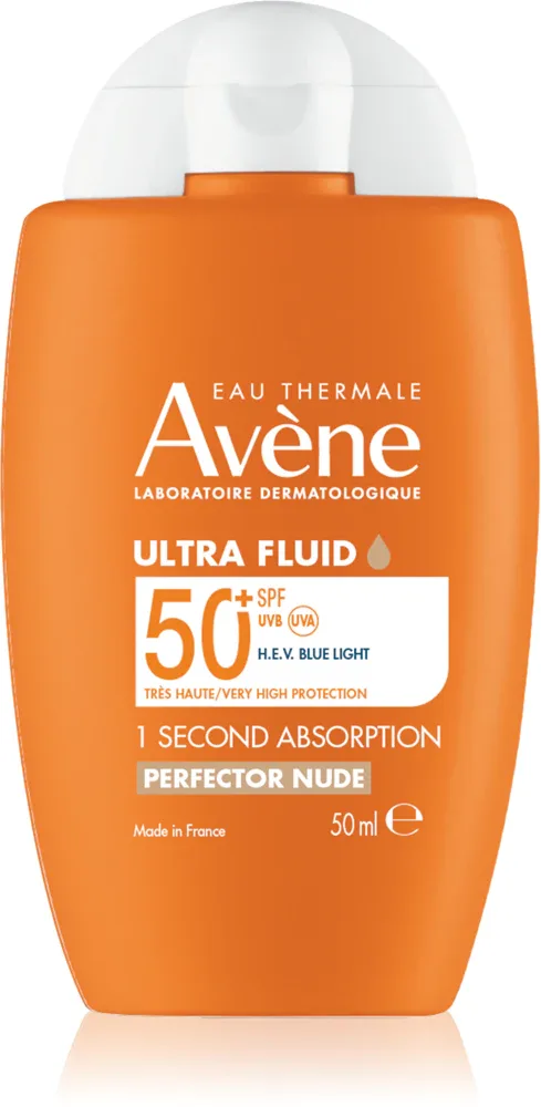 Avene Sun Ultra Fluid Perfector - Легкий тонизирующий флюид SPF 50+, 50 ml