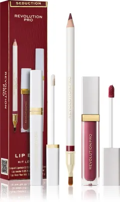 Revolution PRO Iconic - Набор для губ, 0, оттенок Seduction