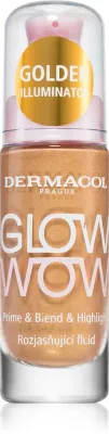 Dermacol GLOW WOW Golden Illuminator - Жидкий хайлайтер для лица, 20 мл