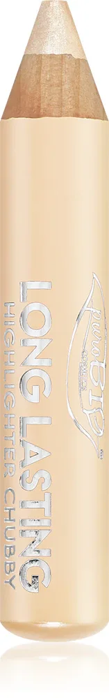 puroBIO Cosmetics Long Lasting Chubby - Розовый хайлайтер в стике, 3 g