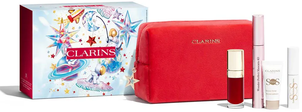 Clarins Essentials 4D Look - Подарочный набор косметики, 0
