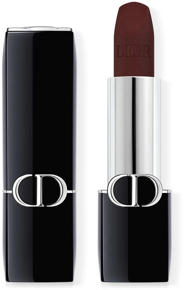 DIOR Rouge Dior Balm - Увлажняющий бальзам для губ в банке оттенок 001 Diormidnight, 3 g