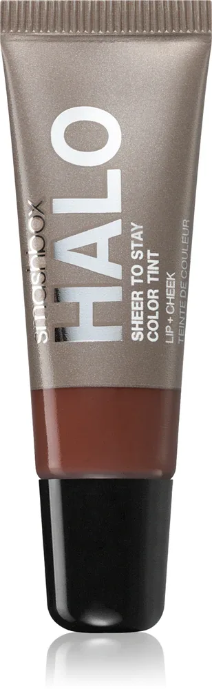 Smashbox Halo Sheer To Stay Color Tints - Бальзам для губ: рож в плыни и блисцжик до уст, 10 мл, оттенок Terracotta