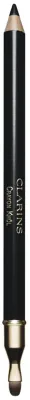 Clarins Crayon Khol - Карандаш для глаз с точилкой для макияжа "Smoky Eyes" 01 Carbon Black, 1 г