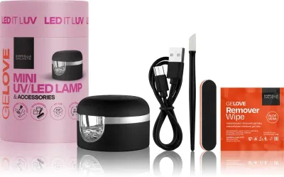 Gabriella Salvete GeLove Mini UV/LED Lamp & Accessories - Набор для идеального маникюра, 1 шт