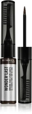 Rimmel Wonder'Last - Полуперманентная гелевая краска для бровей, 4 мл, оттенок 004 Soft Brown