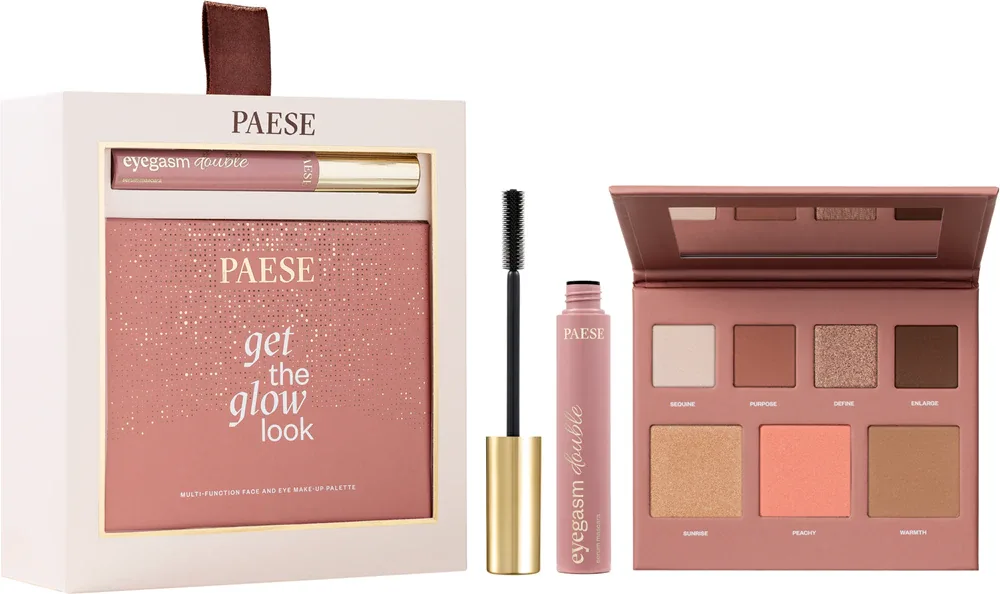 Paese Giftset Double Glow Look - Подарочный набор косметики, 0