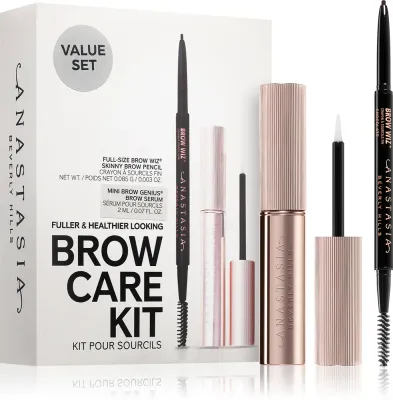 Anastasia Beverly Hills Brow Care Kit - Набор для бровей, 2 шт, оттенок Ebony