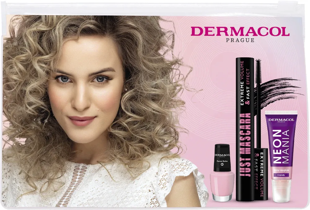 Dermacol Just Mascara - Подарочный набор для идеального внешнего вида Black Black, 0