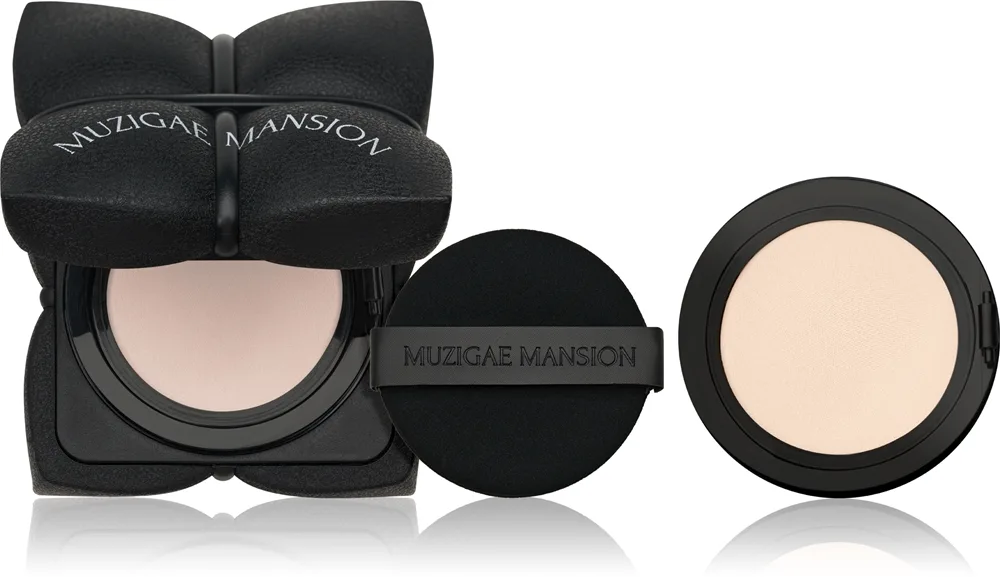 MUZIGAE MANSION Sleek Matt Cushion - Долговременная основа в губке SPF 50+ + наполнитель, 2 г, оттенок N19