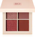 SOSU Cosmetics Eyeshadow Quad - Палетка теней для век, 4 г, оттенок Berry — фото 1