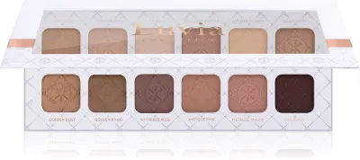 Luvia Cosmetics Endless Nude Shades - Палетка теней для век, 12 г