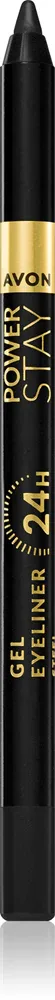 Avon Power Stay 24h - Гелевый карандаш для глаз оттенок Black, 1 g