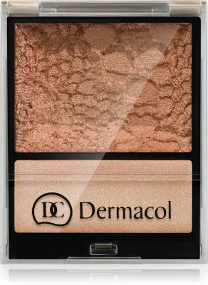 Dermacol Duo Bronze - Палетка хайлайтеров, 11 г