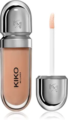 KIKO Milano 3D Hydra - Увлажняющий блеск для губ, оттенок 02 Natural Beige