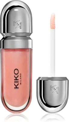 KIKO Milano 3D Hydra - Увлажняющий блеск для губ, оттенок 04 Pearly Peach Rose