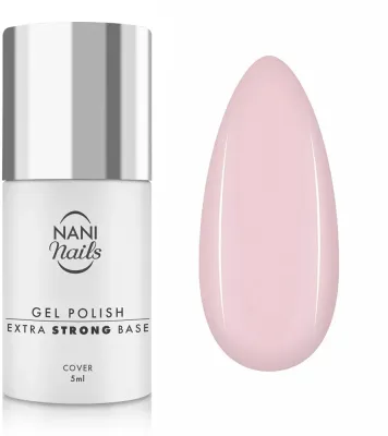 NaniNails Milky Pink - Основа под лак для ногтей, 5 мл