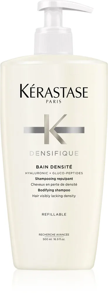 Kerastase Densifique Bain Densite - Увлажняющий и укрепляющий шампунь для волос без объема, 500 ml