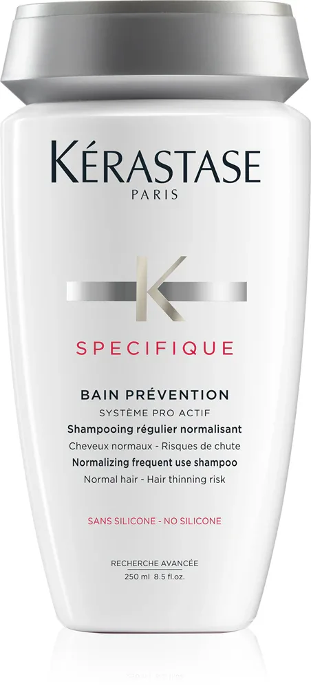 Kerastase Specifique Bain Prevention - Шампунь против редеющих и выпадающих волос. bez silikonu, 250 ml