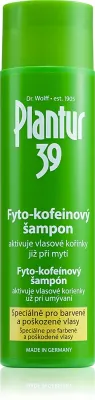 Plantur 39 - Шампунь с кофеином для окрашенных и поврежденных волос., 250 мл
