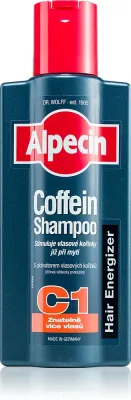 Alpecin Hair Energizer Coffein Shampoo C1 - шампунь с кофеином для мужчин, стимулирующий рост волос, 375 мл