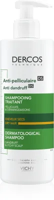 Vichy Dercos Anti-Dandruff - Шампунь против перхоти для сухих волос., 390 мл (VCH2802)
