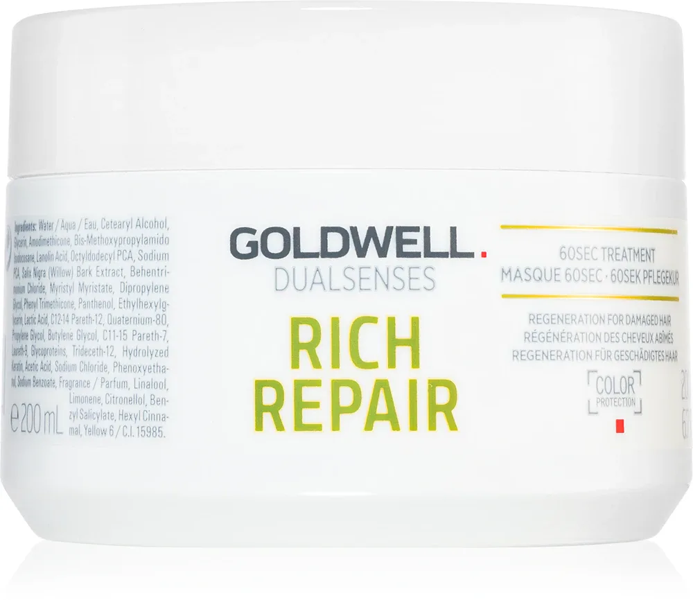 Goldwell Dualsenses Rich Repair - Маска для сухих и поврежденных волос, 200 ml