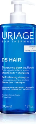Uriage DS HAIR Soft Balancing Shampoo - Очищающий шампунь для чувствительной кожи., 500 мл
