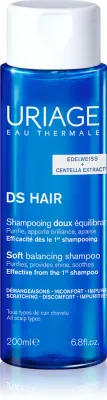 Uriage DS HAIR Soft Balancing Shampoo - Очищающий шампунь для чувствительной кожи., 200 мл