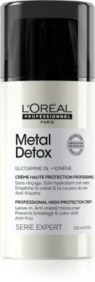 L’Oreal Professionnel Serie Expert Metal Detox - Увлажняющий крем для ослабленных и ломких волос, 100 мл
