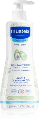 Mustela Bebe Bain - Гель для душа и волос для детей, 500 мл