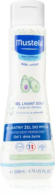 Mustela Bebe Bain - Гель для душа и волос для детей, 200 мл