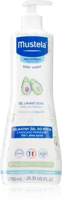 Mustela Bebe Bain - Гель для душа и волос для детей, 750 мл