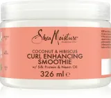 Shea Moisture Coconut & Hibiscus - Крем без смывки для кудрявых волос, 340 g — фото 1