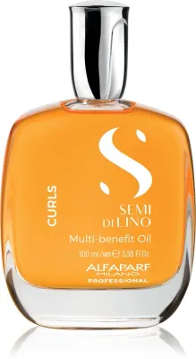 Alfaparf Milano Semi Di Lino Curls - Масло для кудрявых волос, 100 мл