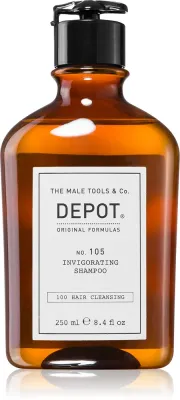 DEPOT 100 HAIR CLEANSING NO. 105 INVIGORATING SHAMPOO - шампунь, укрепляющий против выпадения волос, 250 мл